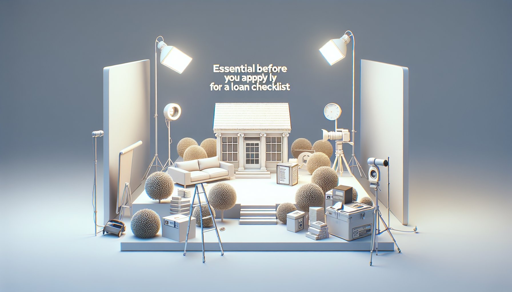  before you apply for a loan checklist