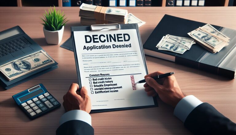  why your loan gets rejected