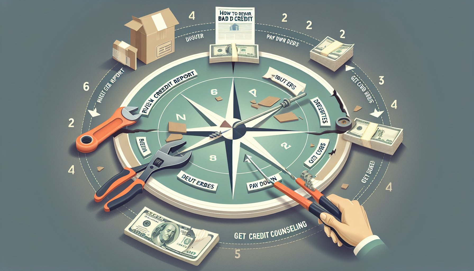 how to fix poor credit history