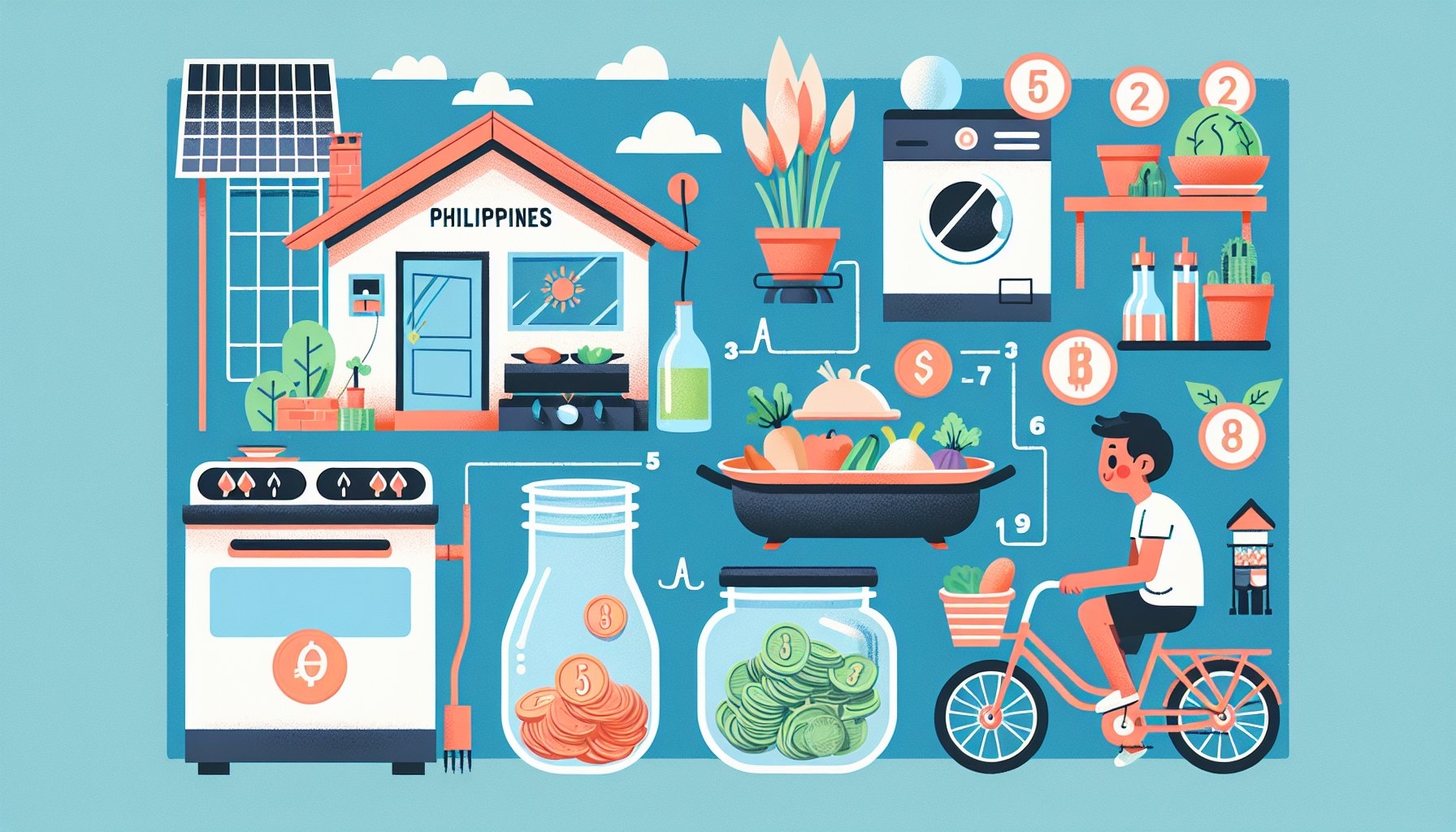 how to live frugally in the philippines