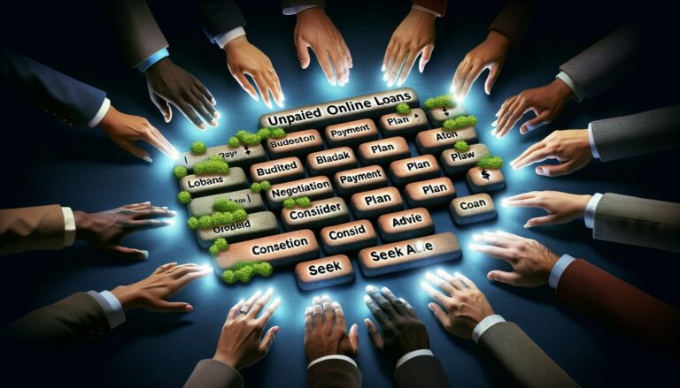  how to settle unpaid online loans