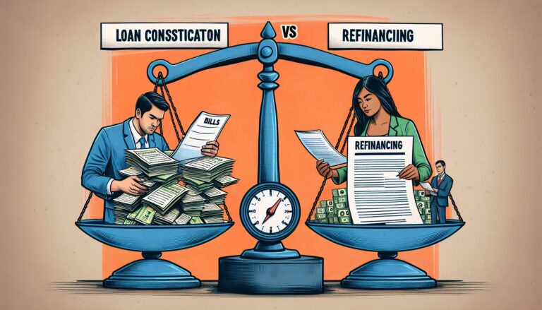  loan consolidation vs refinancing