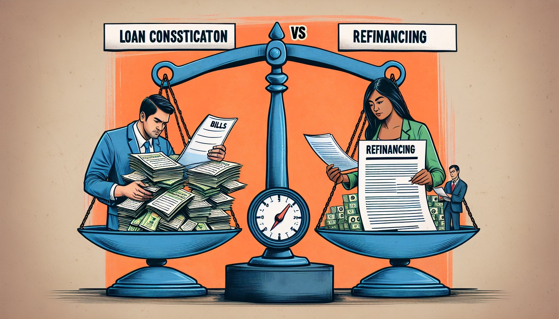 loan consolidation vs refinancing