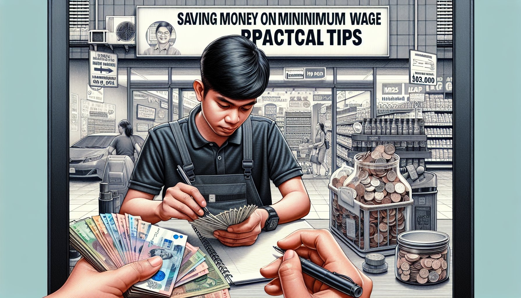 saving money for minimum wage earners philippines