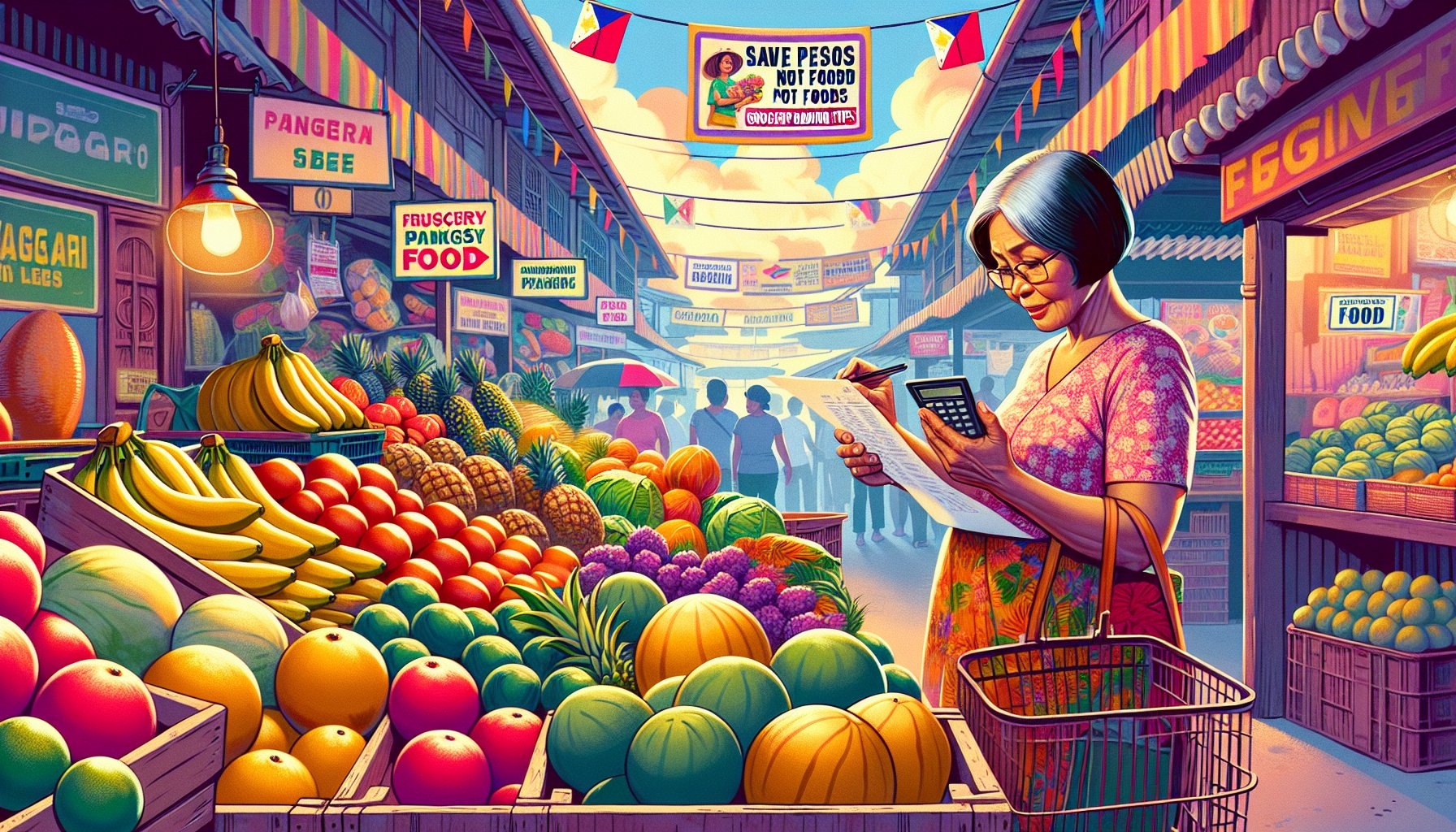 how to save money on groceries philippines