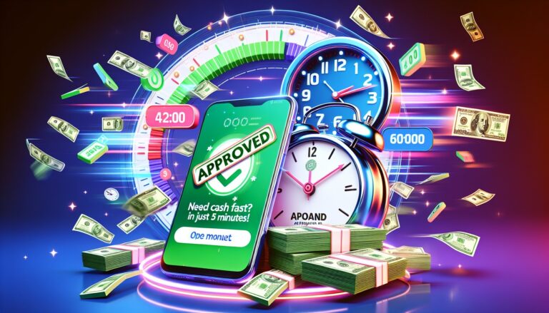  loan app approved in 5 minutes